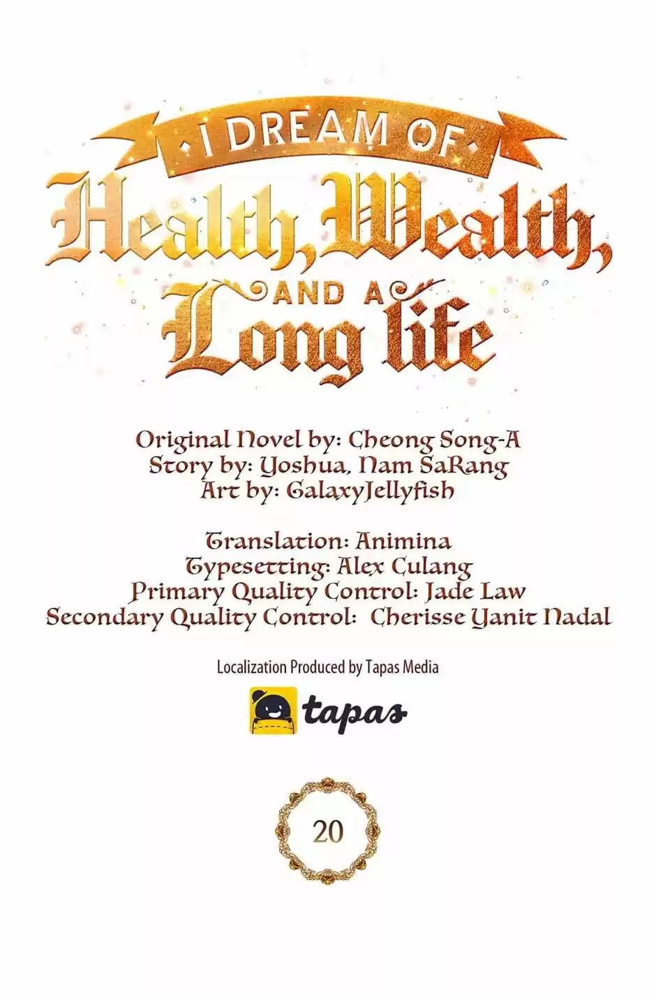 The Goal Is To Become A Gold Spoon So I Need To Be Completely Invulnerable Chapter 20