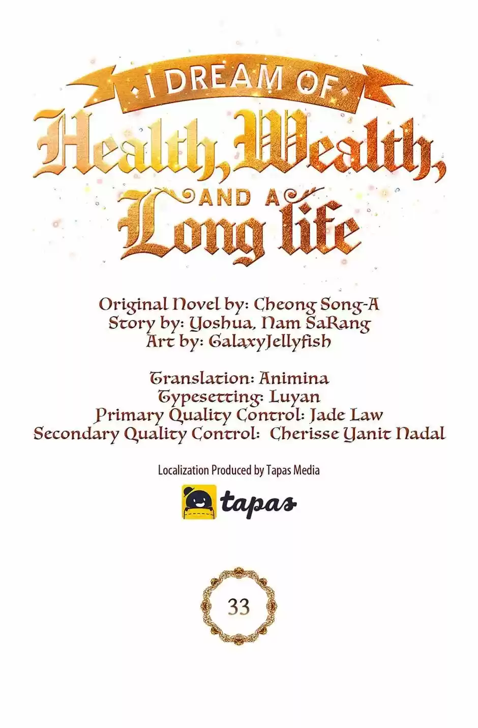 The Goal Is To Become A Gold Spoon So I Need To Be Completely Invulnerable Chapter 33