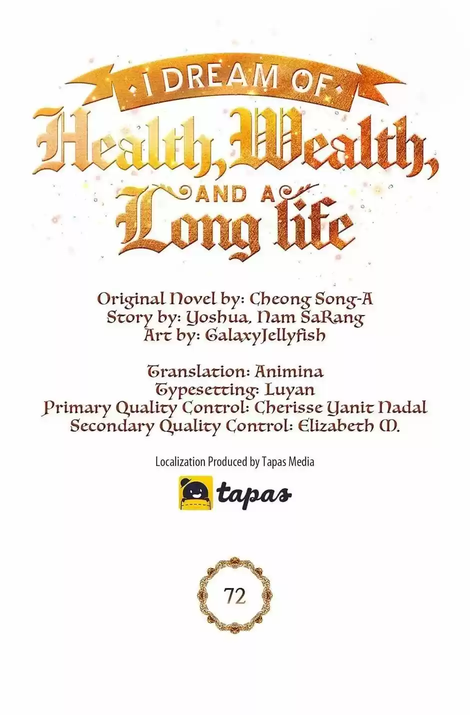 The Goal Is To Become A Gold Spoon So I Need To Be Completely Invulnerable Chapter 72