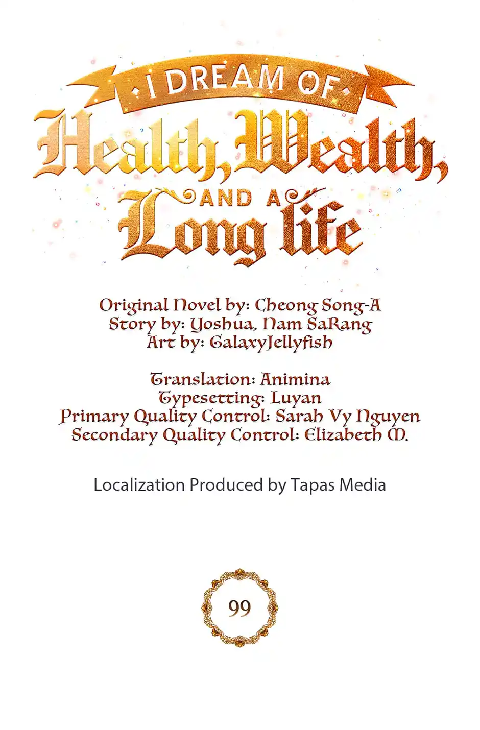 The Goal Is To Become A Gold Spoon So I Need To Be Completely Invulnerable Chapter 99.5