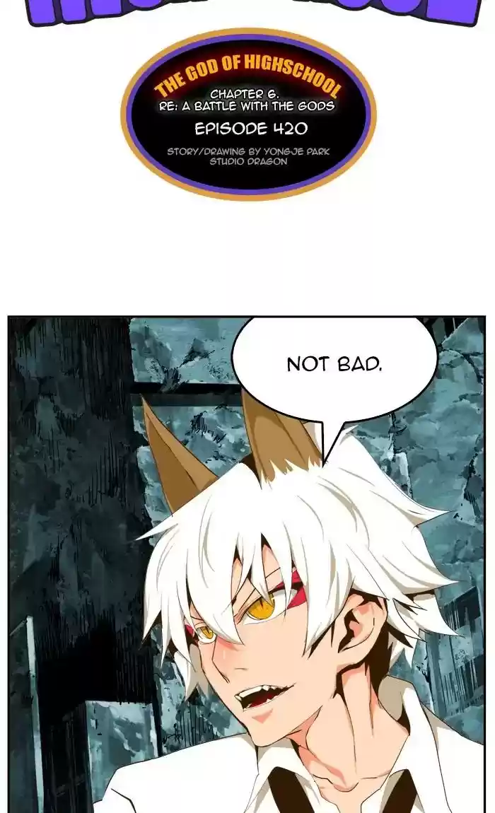 The God of High School Chapter 420