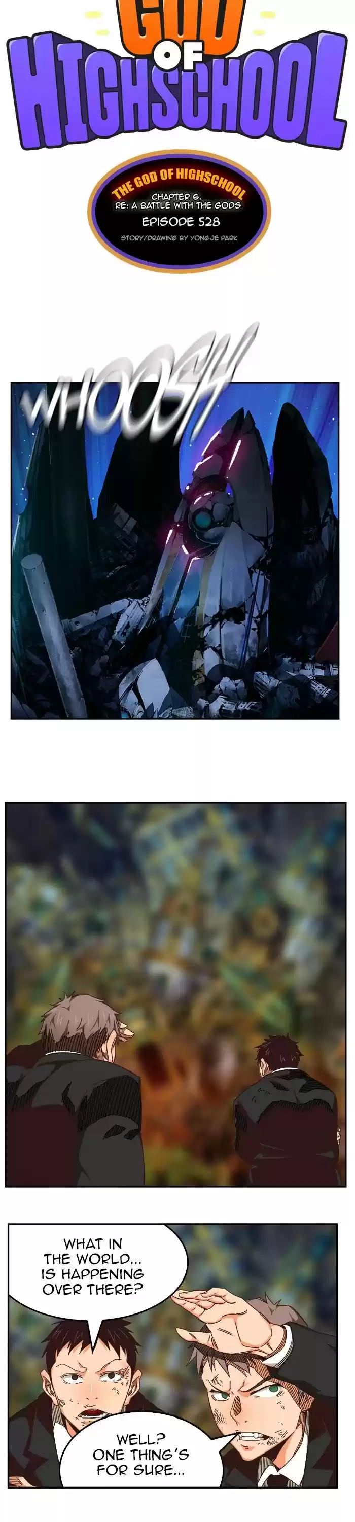 The God Of High School Chapter 528