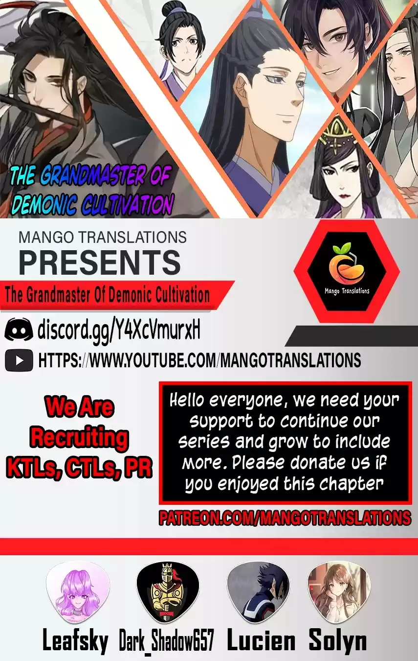 The Grandmaster Of Demonic Cultivation Chapter 170
