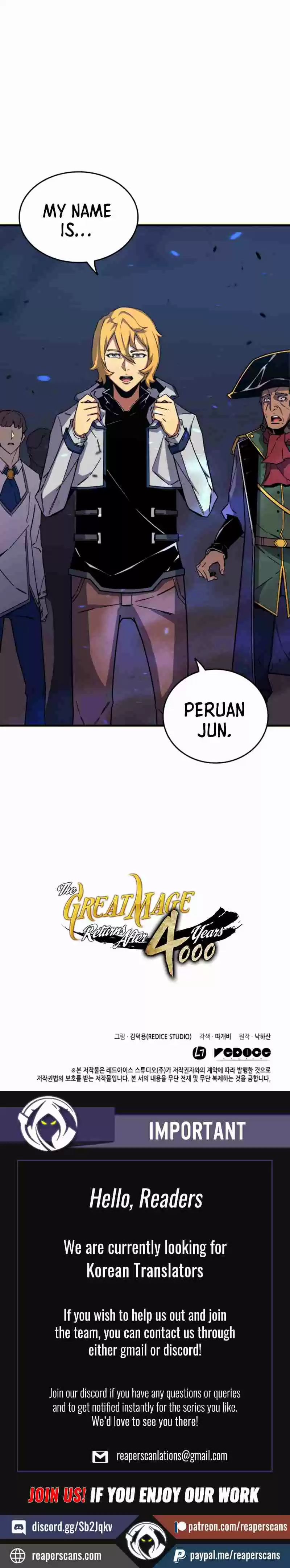 The Great Mage Returns After 4000 Years Ch. 13