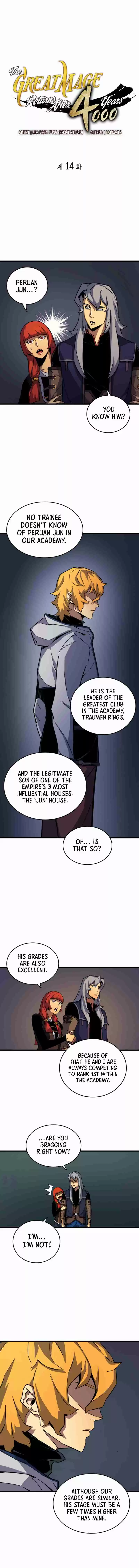 The Great Mage Returns After 4000 Years Ch. 14