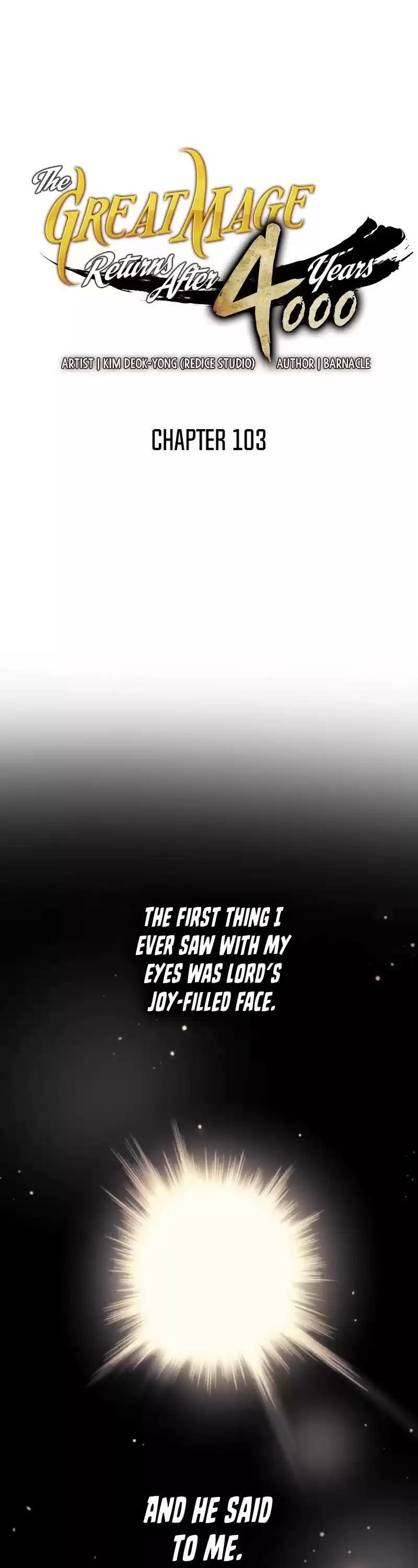 The Great Mage Returns After 4000 Years Chapter 103