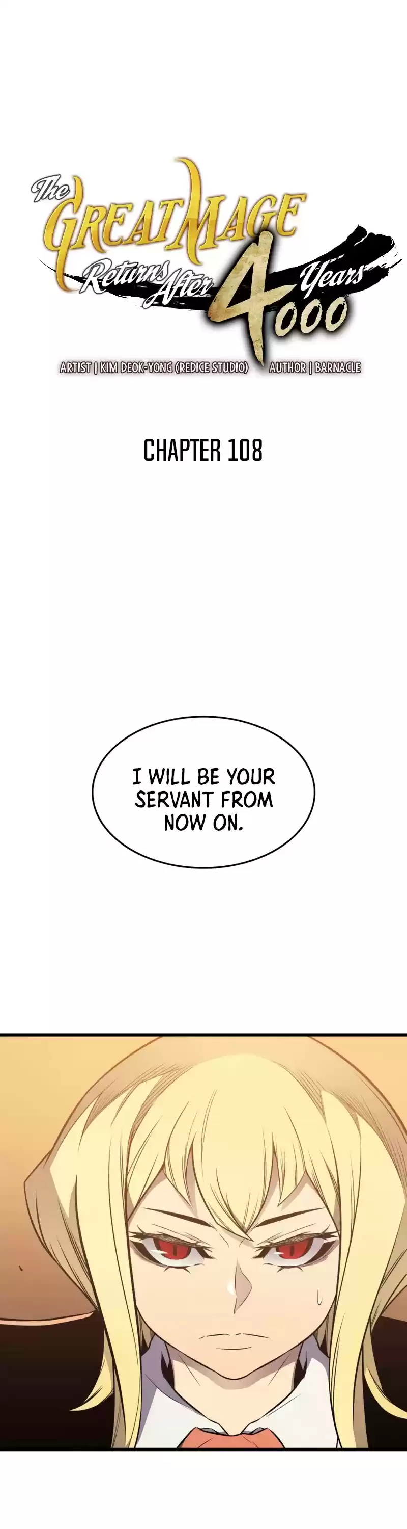 The Great Mage Returns After 4000 Years Chapter 108