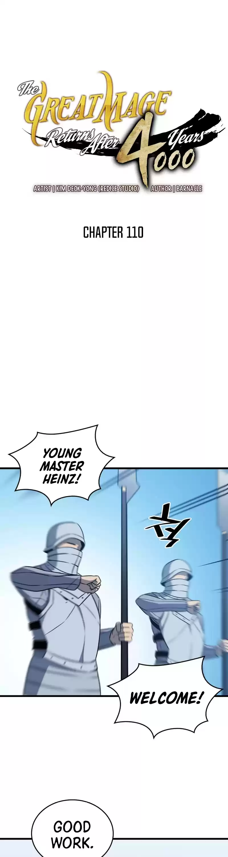 The Great Mage Returns After 4000 Years Chapter 110