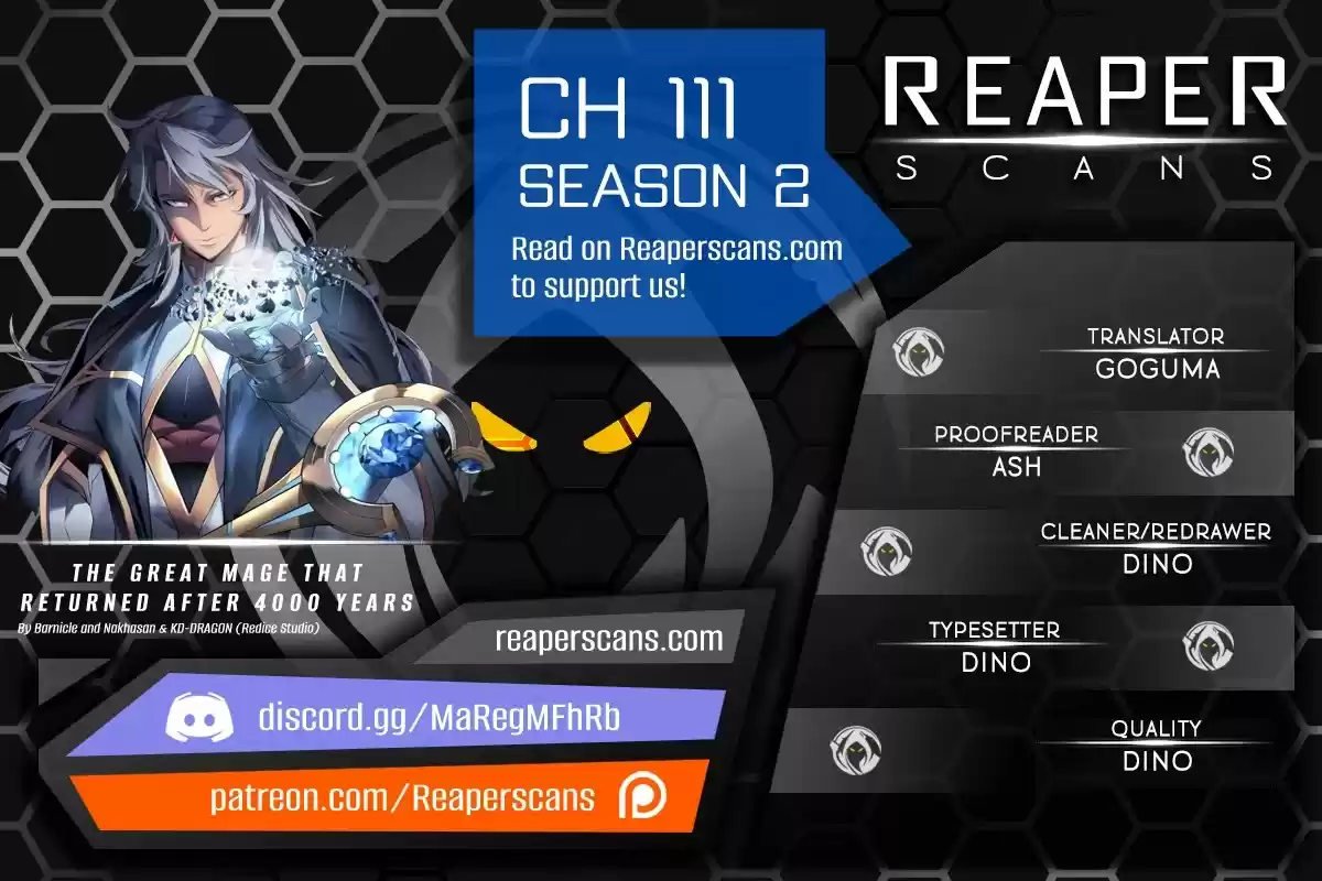 The Great Mage Returns After 4000 Years Chapter 111