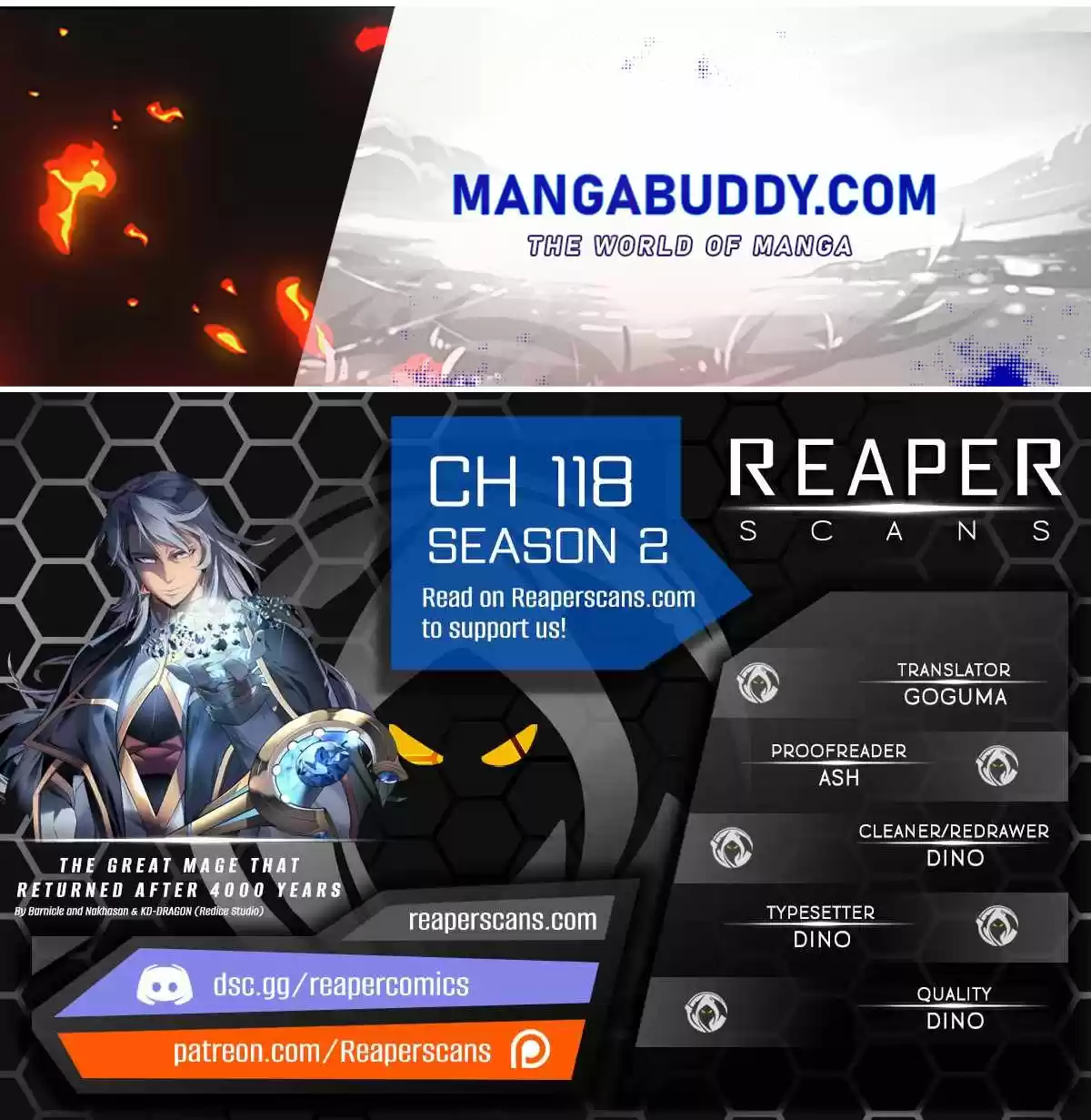 The Great Mage Returns After 4000 Years Chapter 118