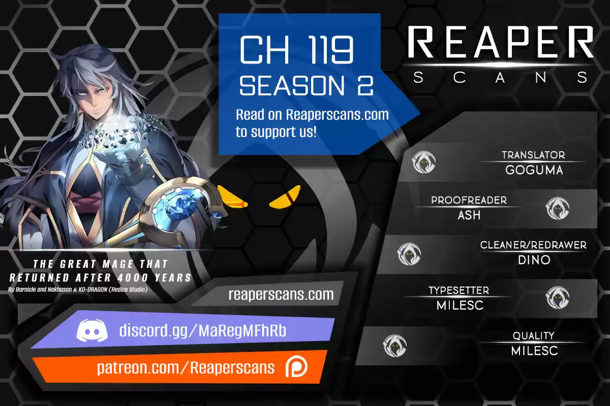 The Great Mage Returns After 4000 Years Chapter 119
