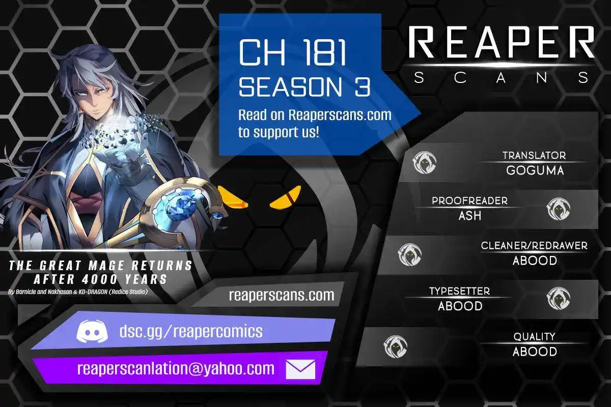 The Great Mage Returns After 4000 Years Chapter 181