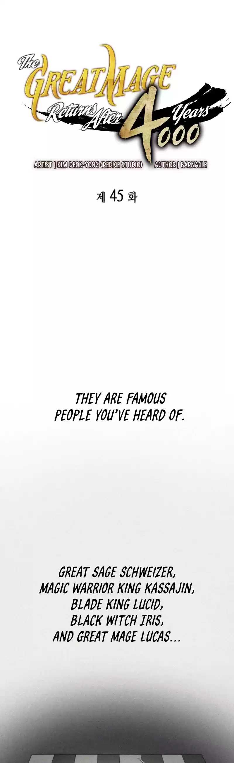 The Great Mage Returns After 4000 Years Chapter 45