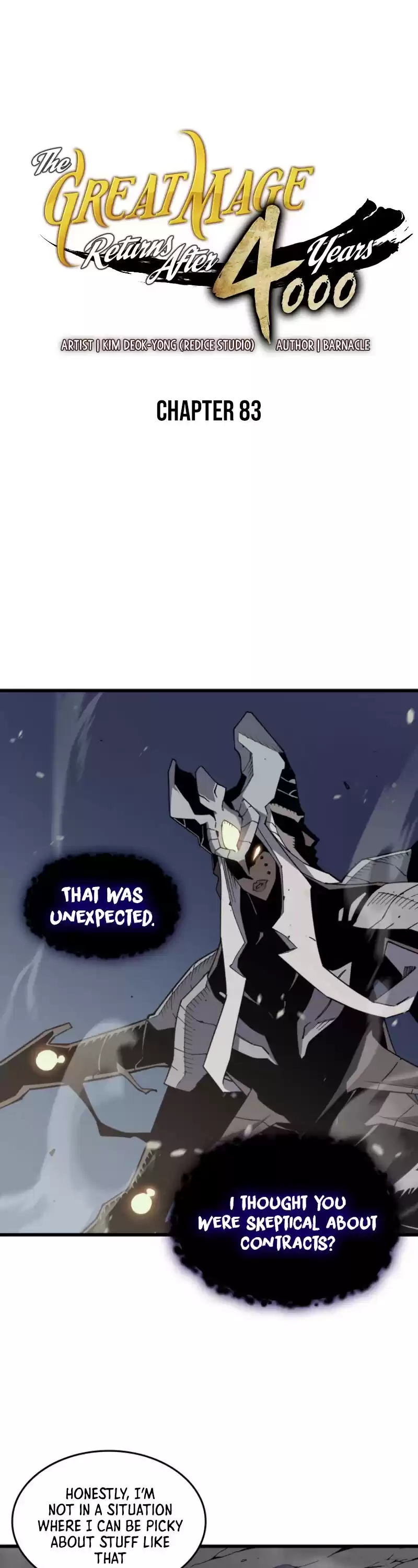 The Great Mage Returns After 4000 Years Chapter 83