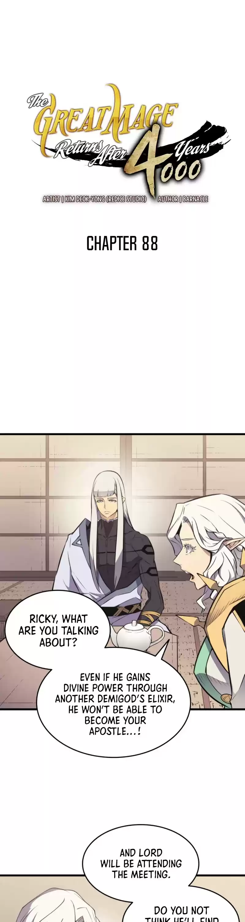 The Great Mage Returns After 4000 Years Chapter 88