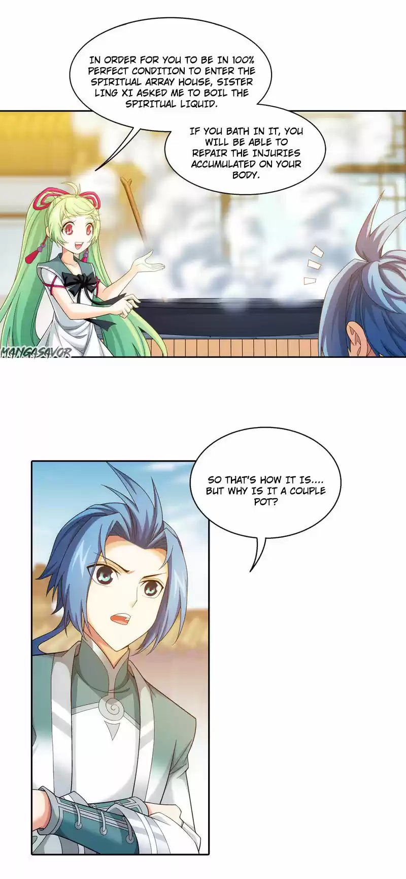 The Great Ruler Chapter 166.1: Couple Bath