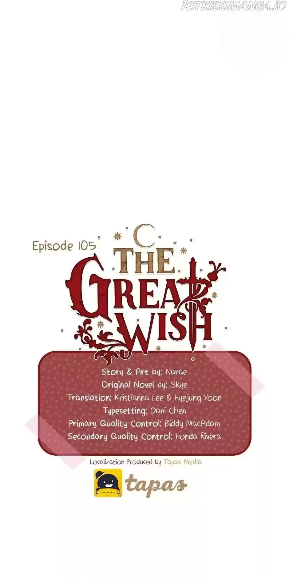 The Great Wish Chapter 105