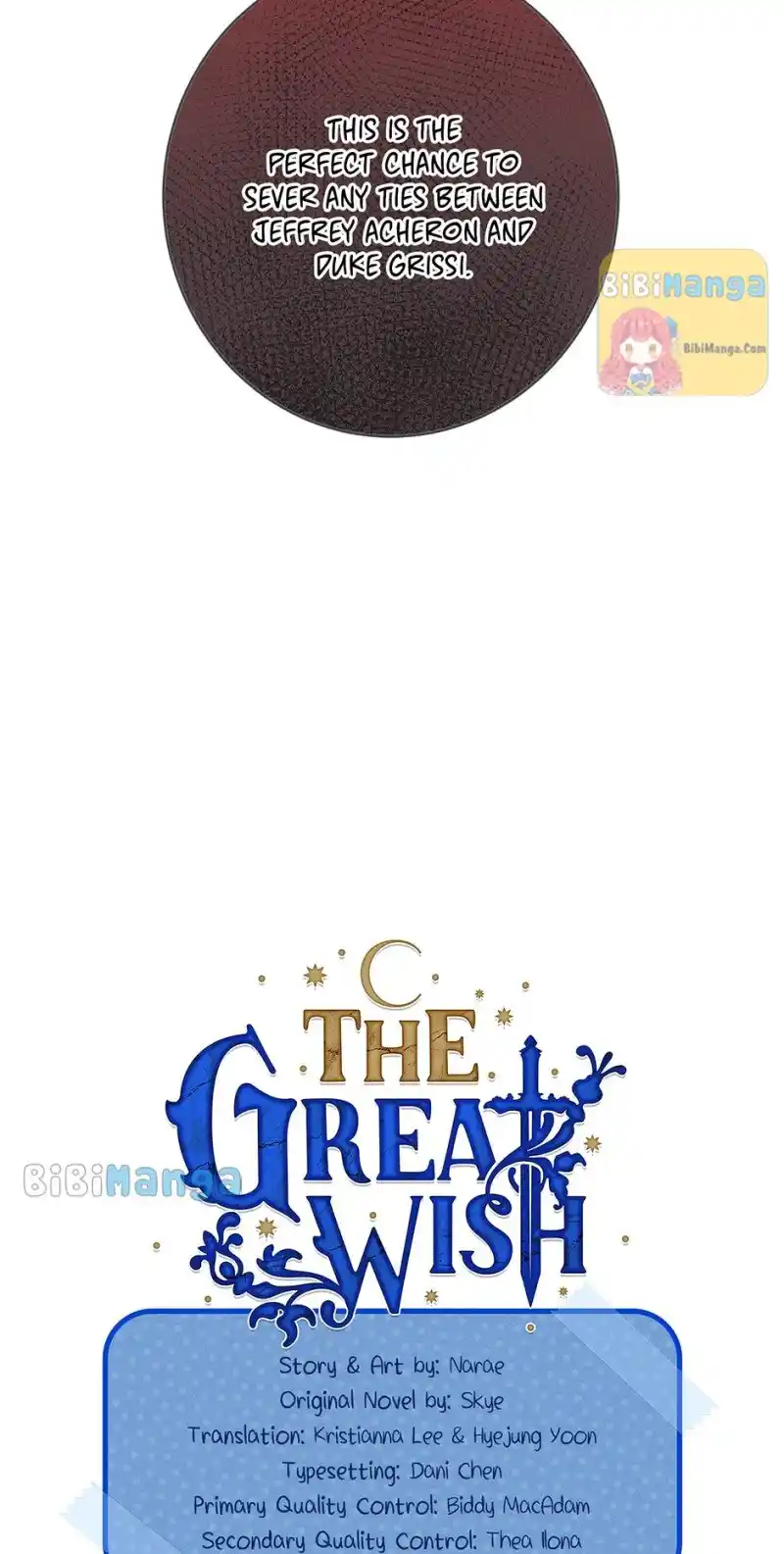 The Great Wish Chapter 134