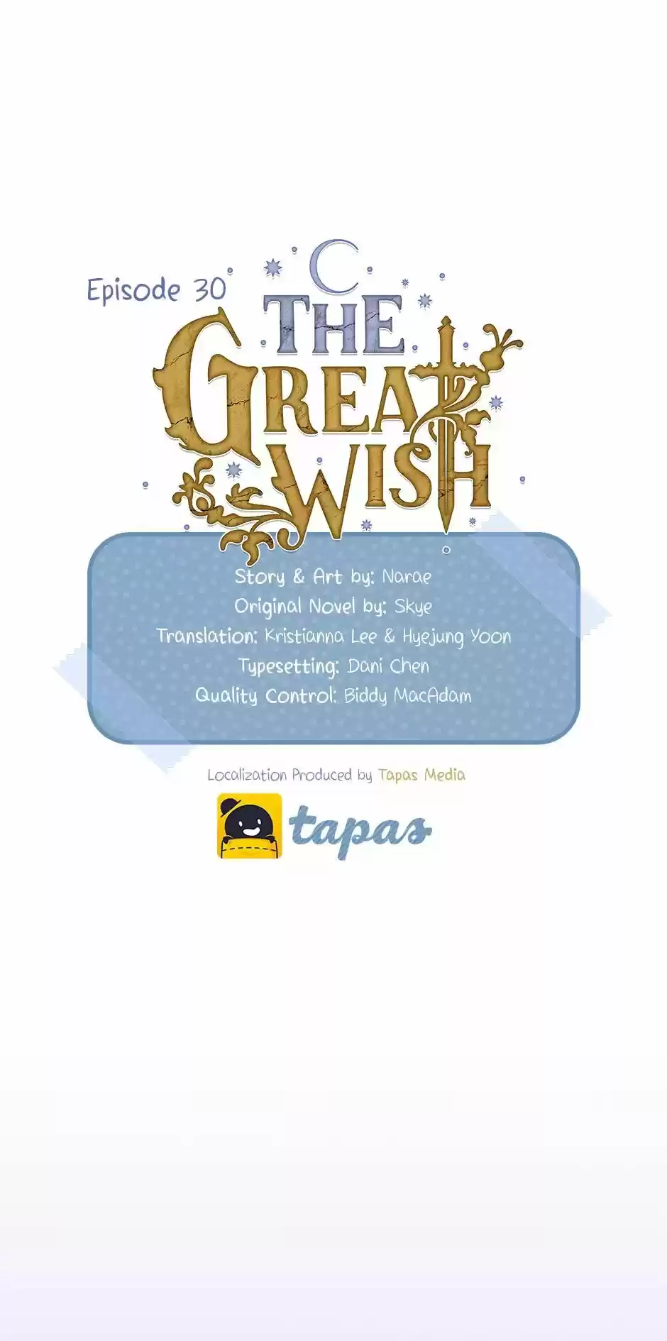 The Great Wish Chapter 30