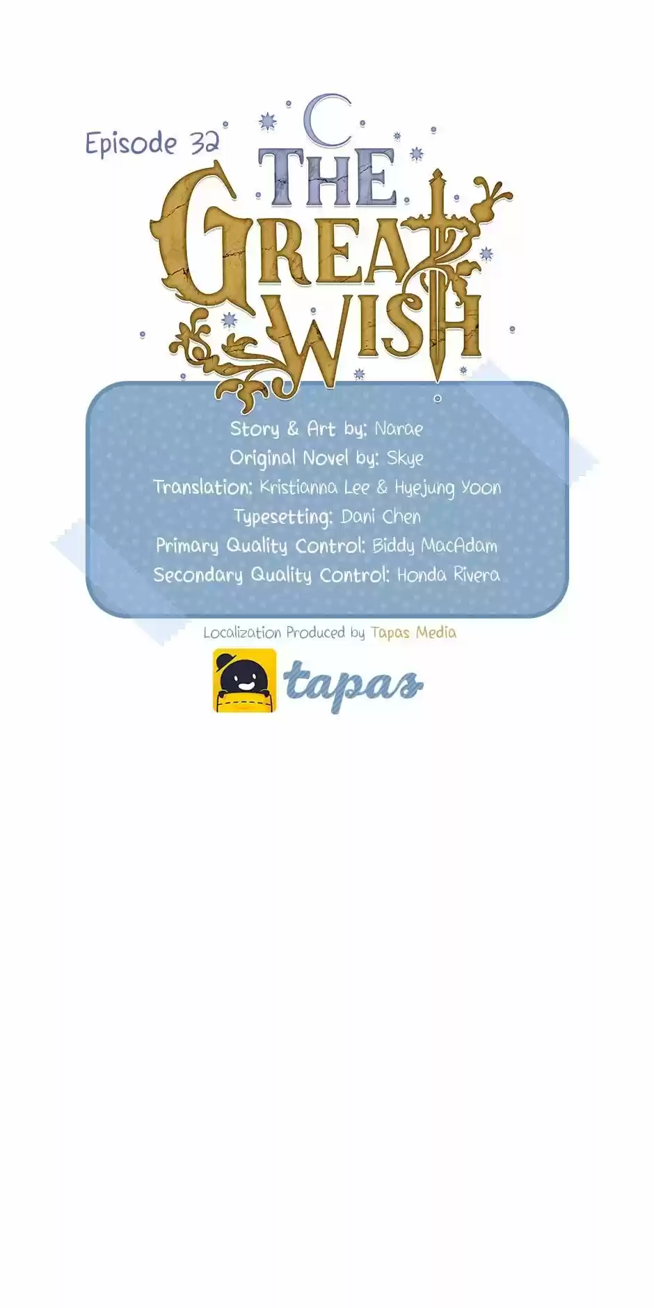 The Great Wish Chapter 32