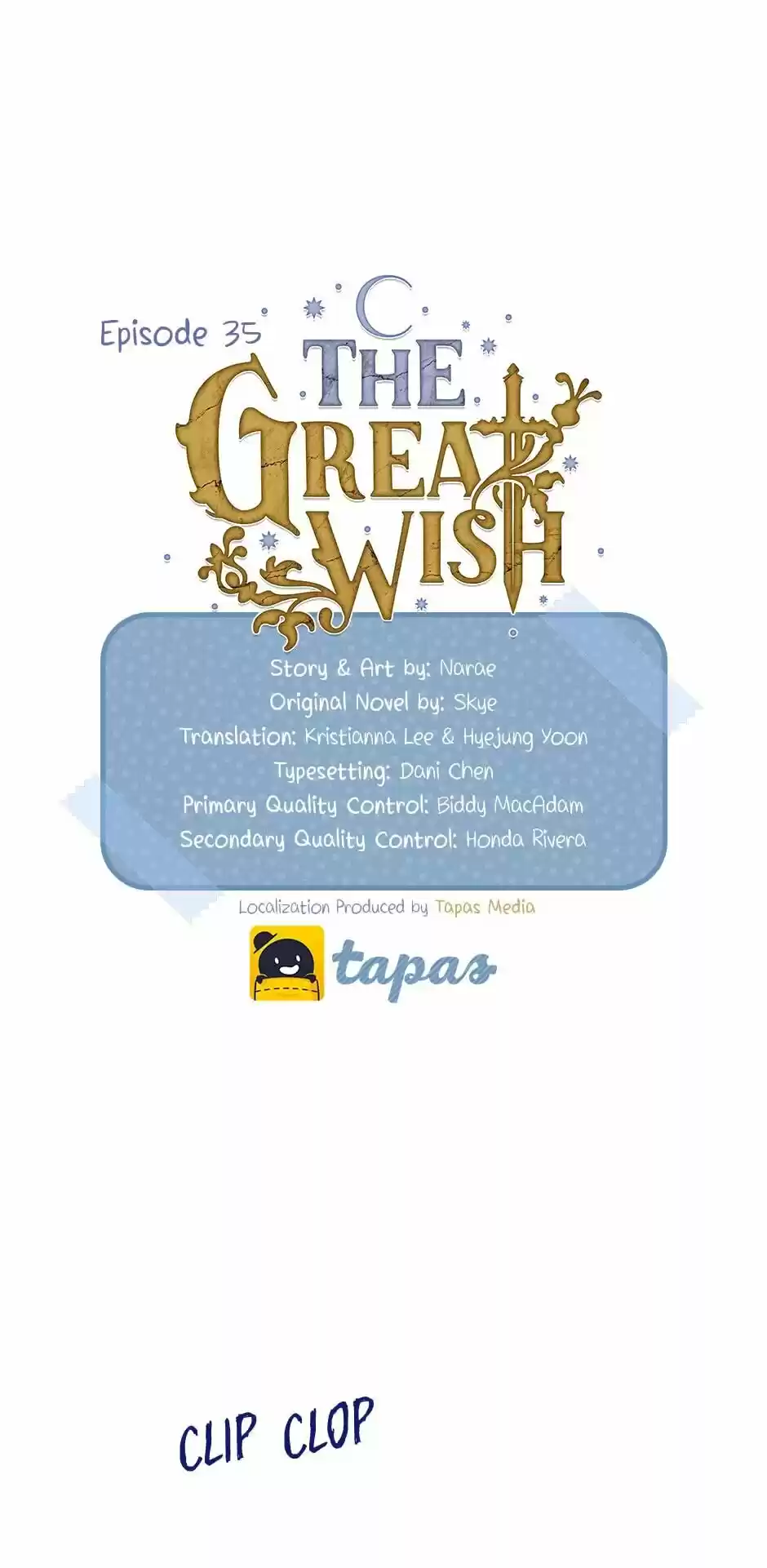 The Great Wish Chapter 35