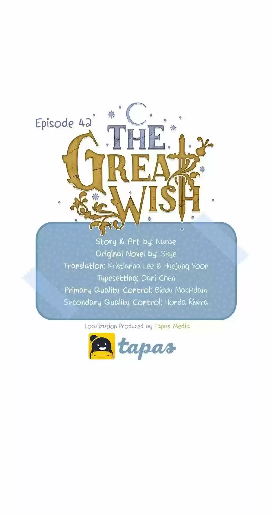 The Great Wish Chapter 42