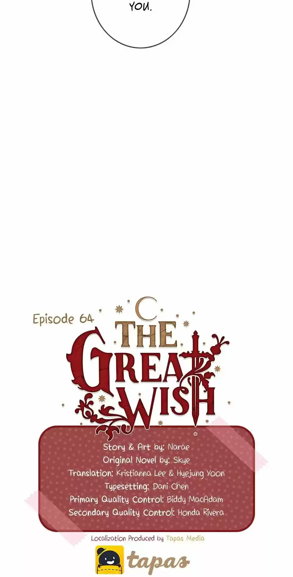 The Great Wish Chapter 64