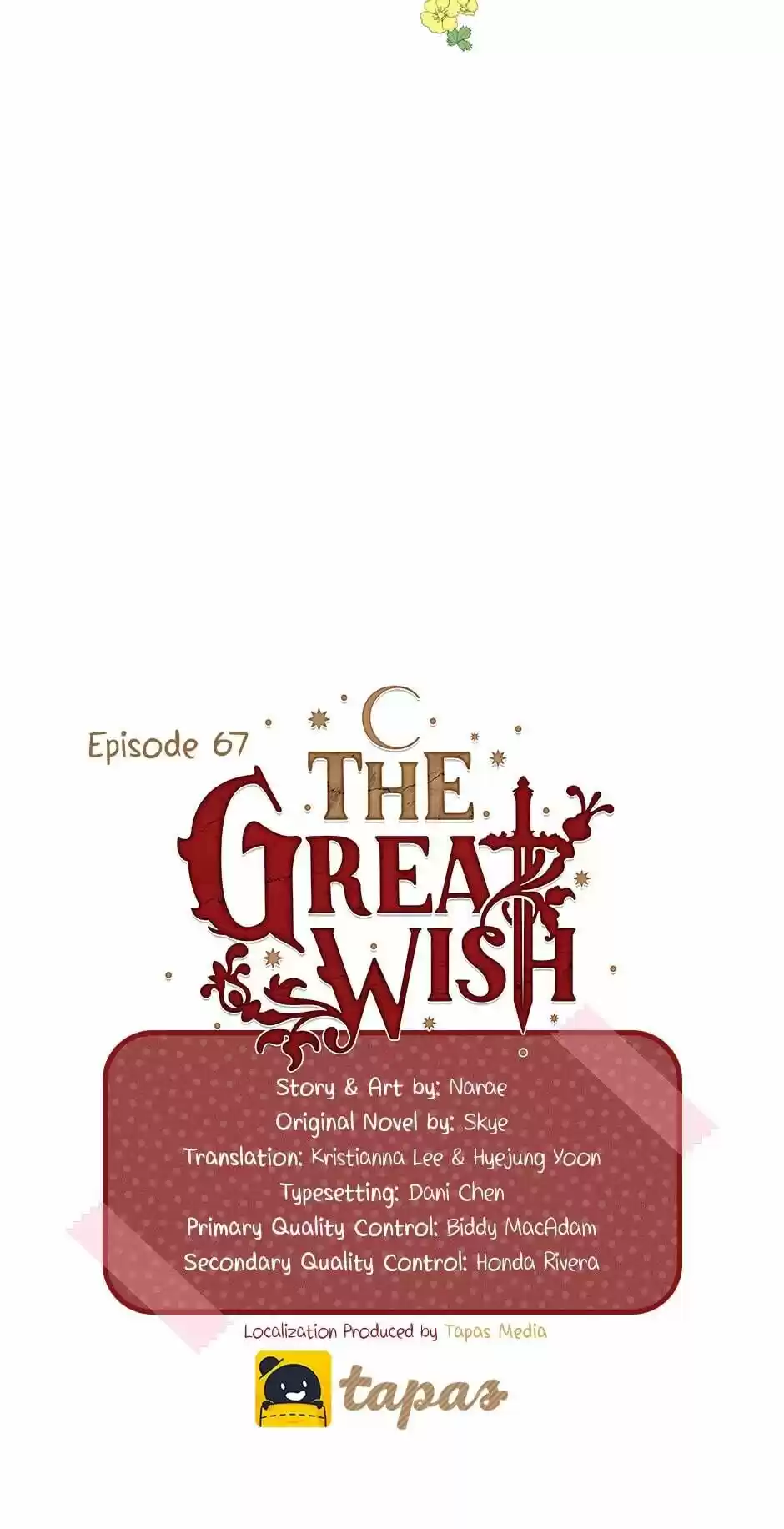 The Great Wish Chapter 67