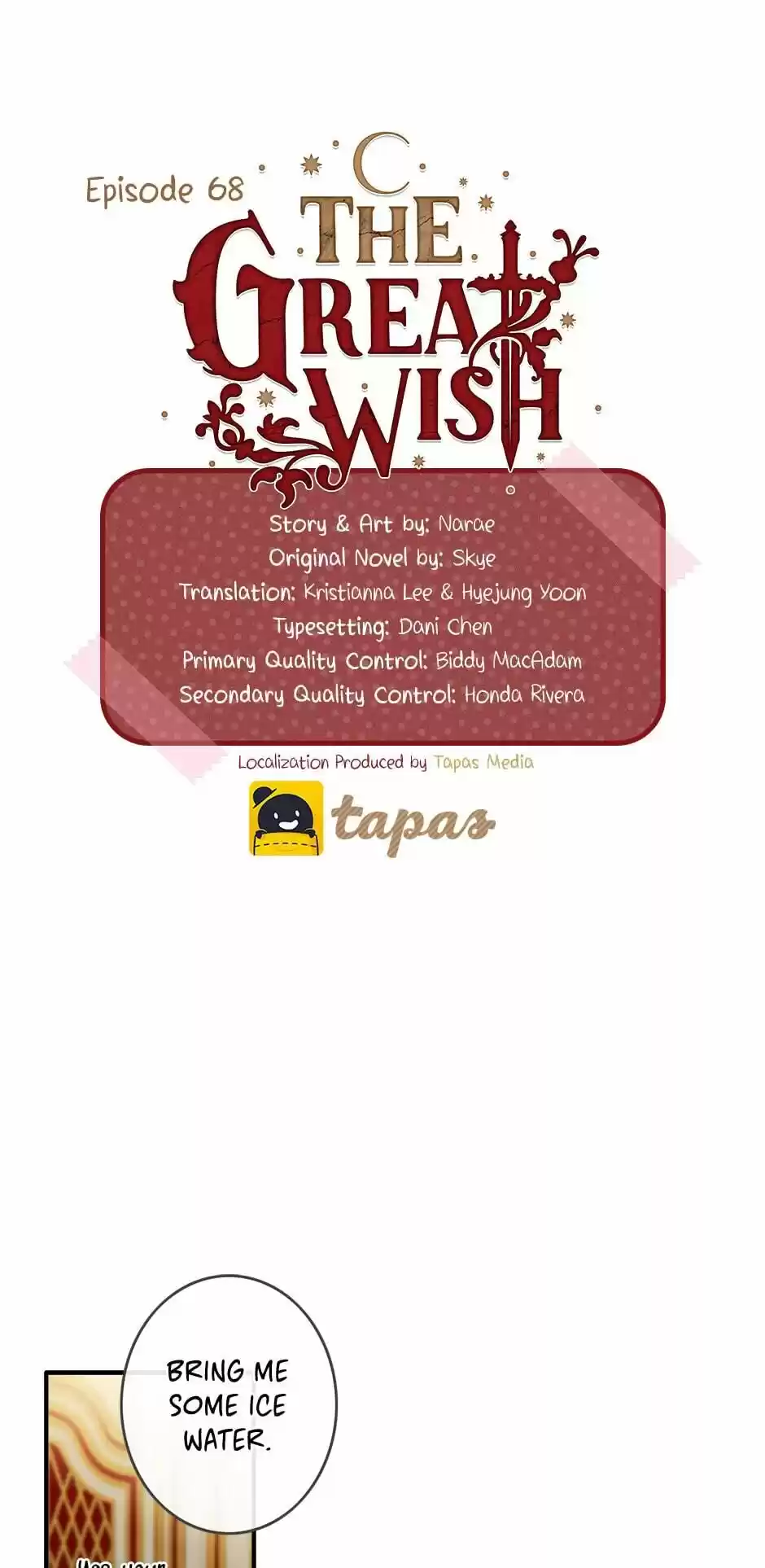 The Great Wish Chapter 68
