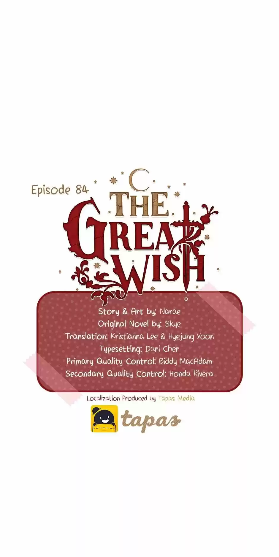 The Great Wish Chapter 84