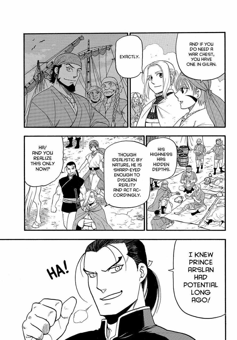 The Heroic Legend of Arslan (ARAKAWA Hiromu) Chapter 123