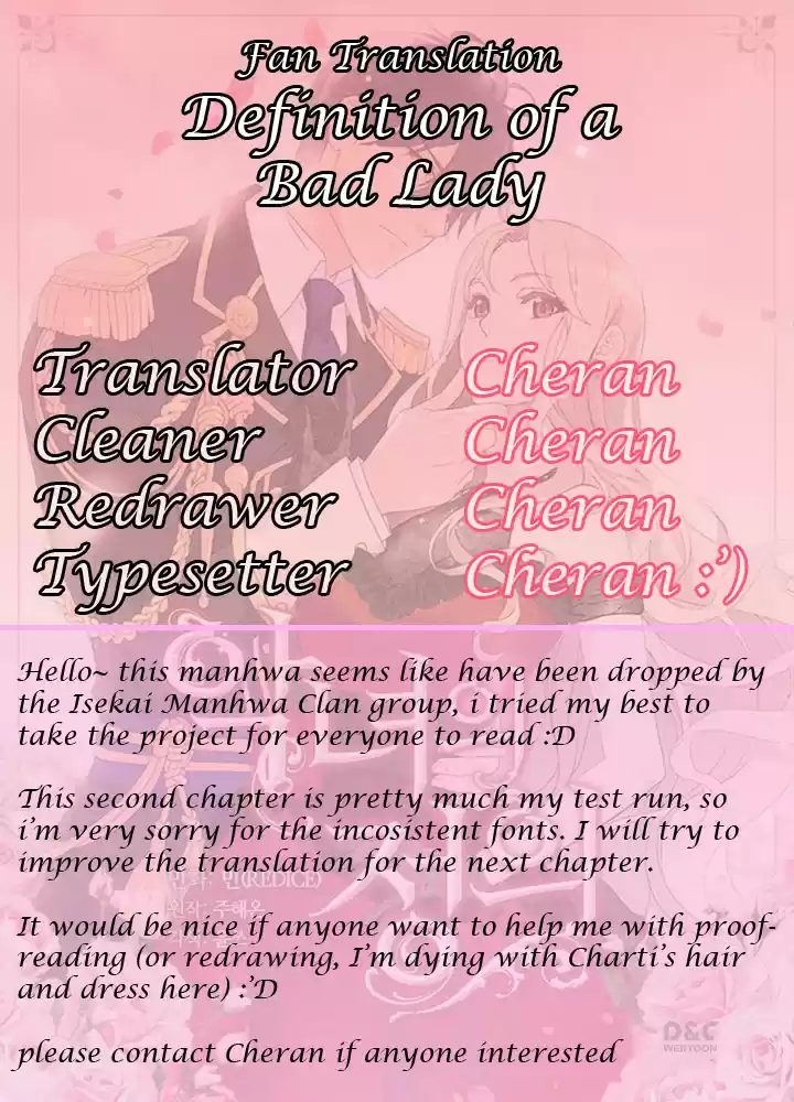 The Justice of Villainous Woman Ch. 2