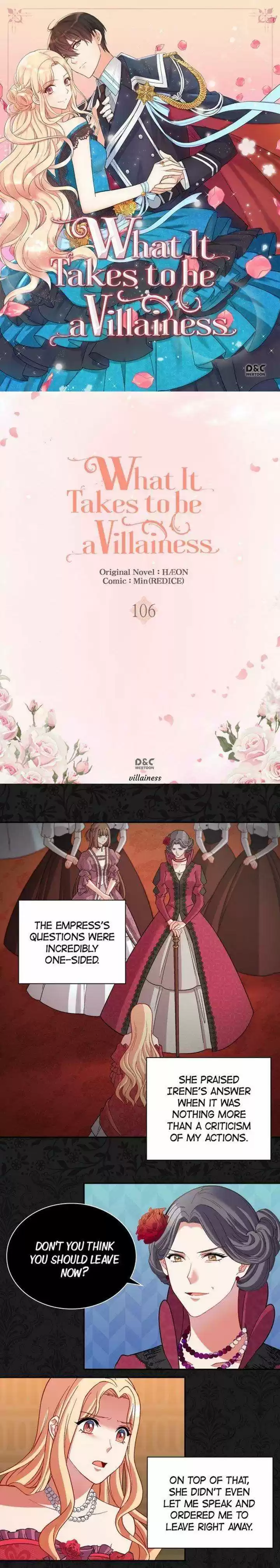 The Justice Of Villainous Woman Chapter 106