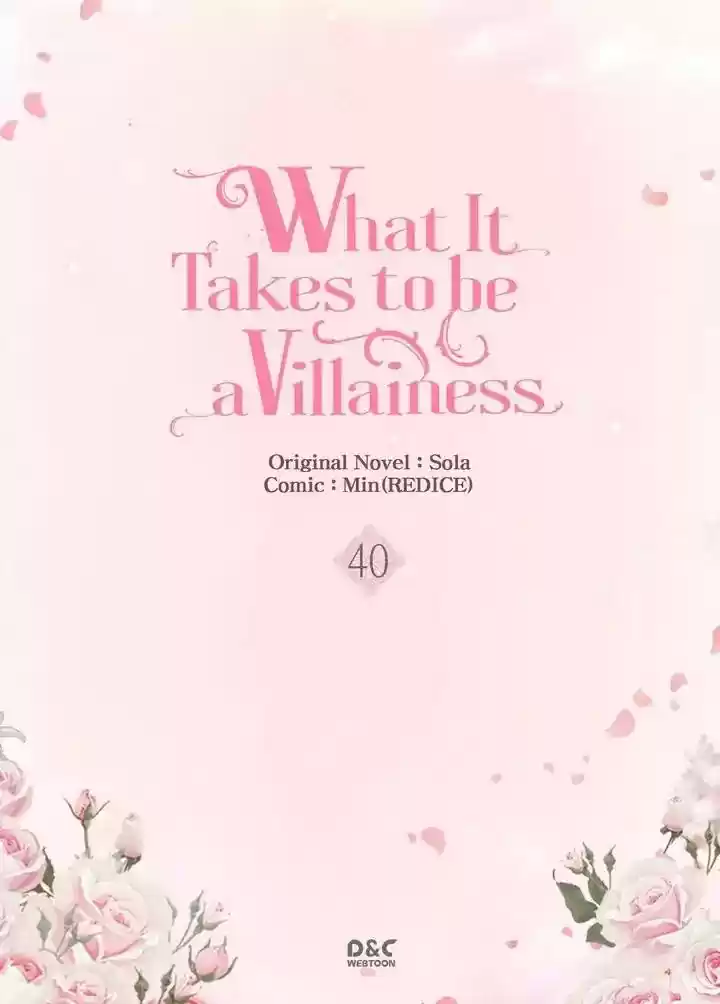 The Justice of Villainous Woman Chapter 40