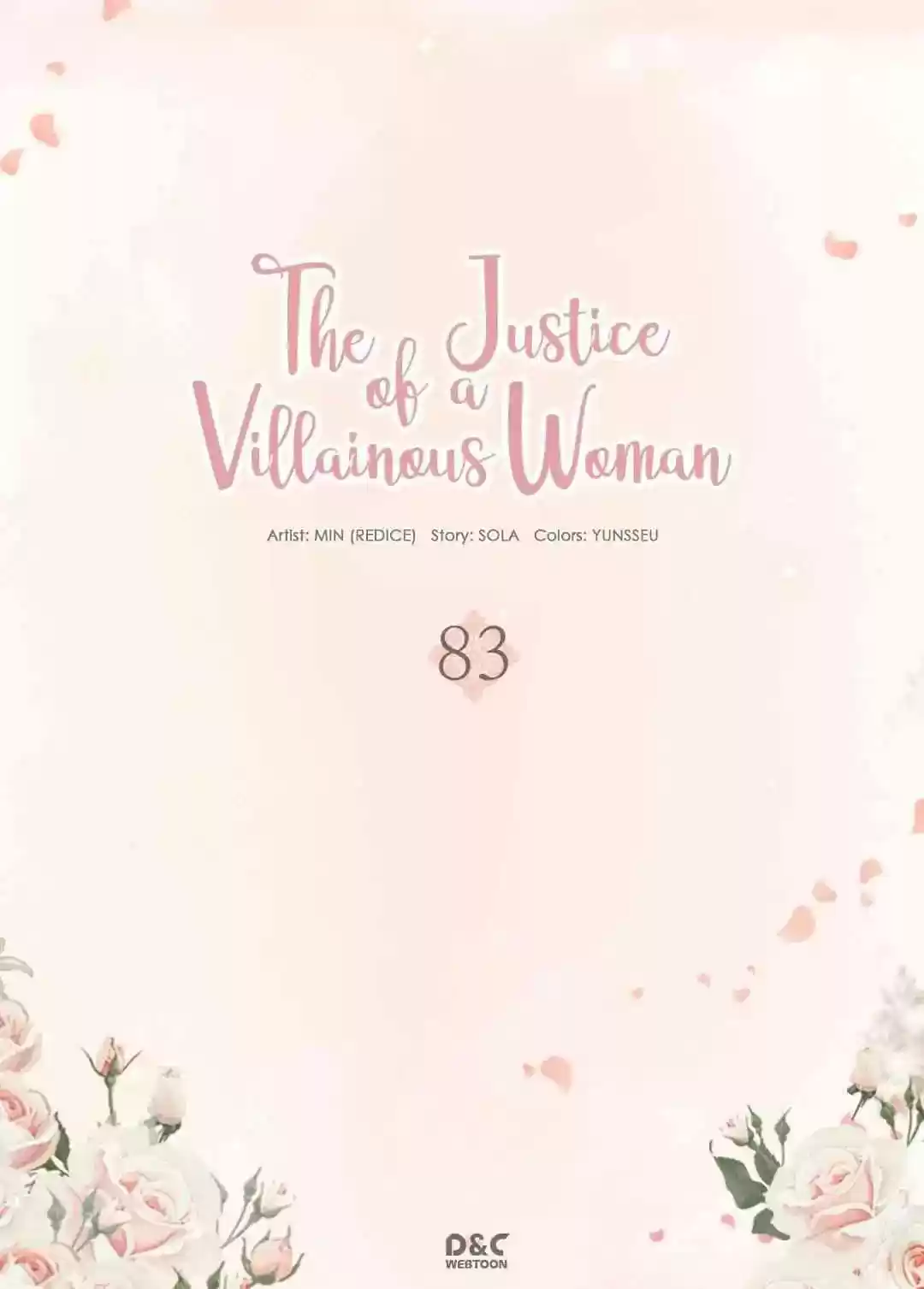 The Justice of Villainous Woman Chapter 83