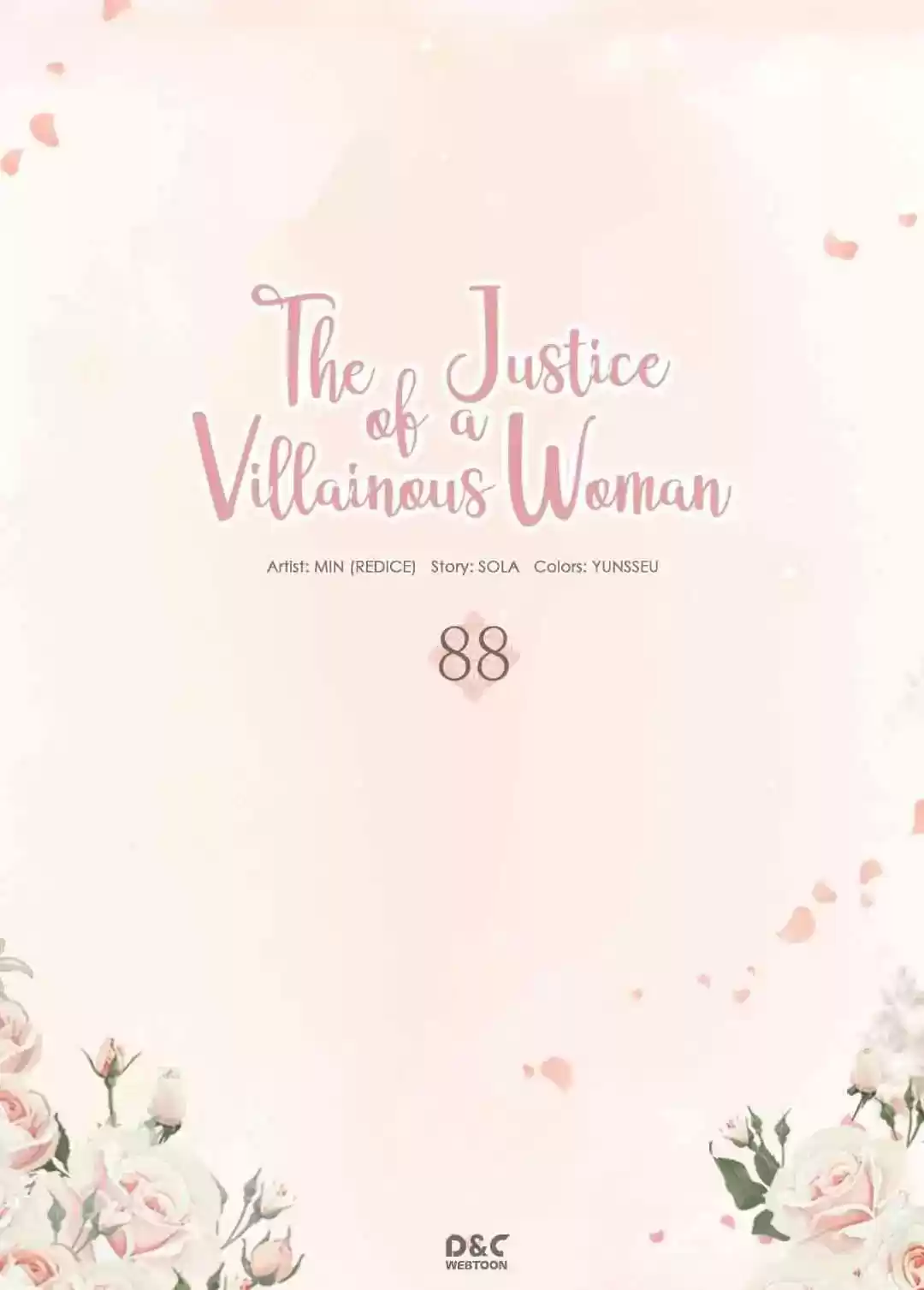 The Justice of Villainous Woman Chapter 88