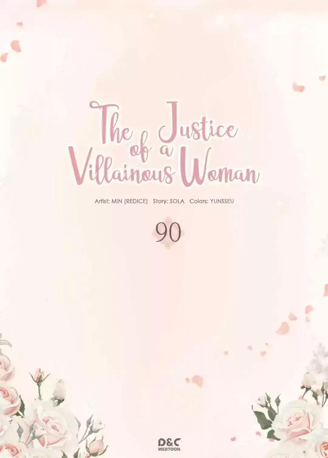 The Justice of Villainous Woman Chapter 90