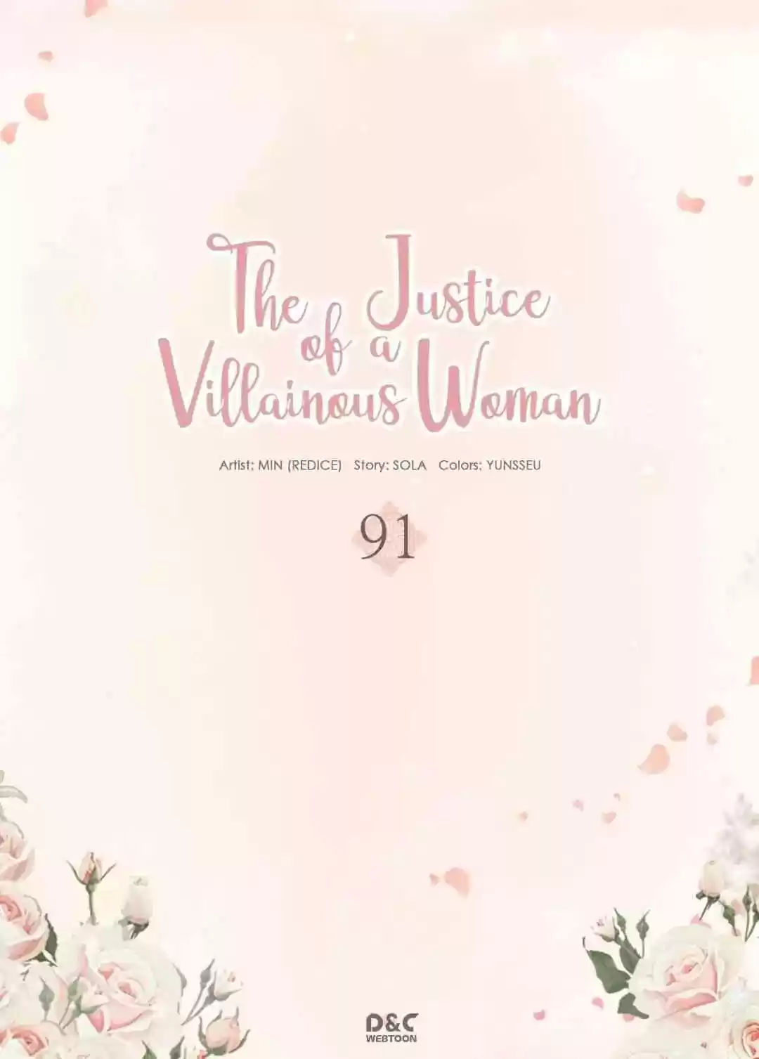 The Justice of Villainous Woman Chapter 91