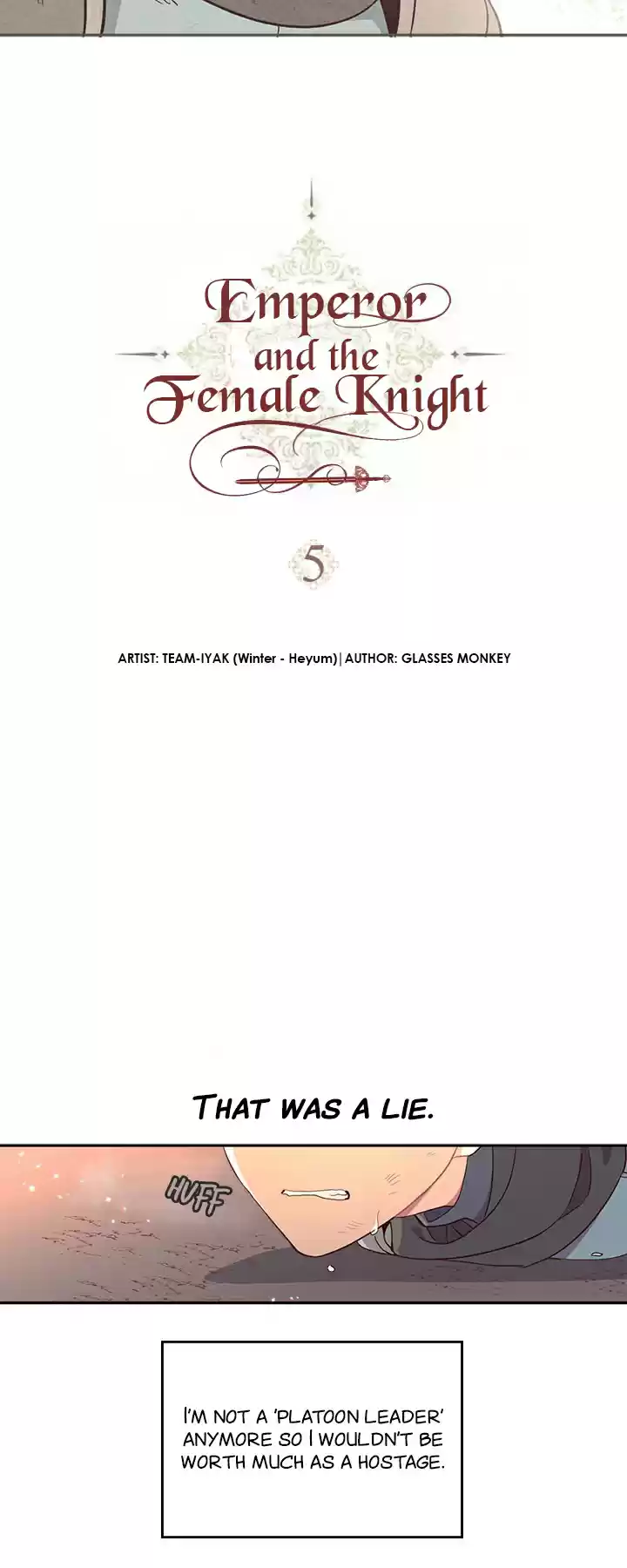 The King and His Knight ch.5