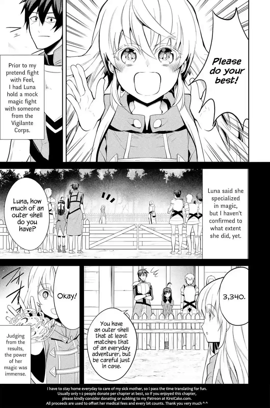 The Labyrinth Raids of the Ultimate Tank ~The Tank Possessing a Rare 9,999 Endurance Skill was Expelled from the Hero Party~ Ch. 3.2 Field Test (2)