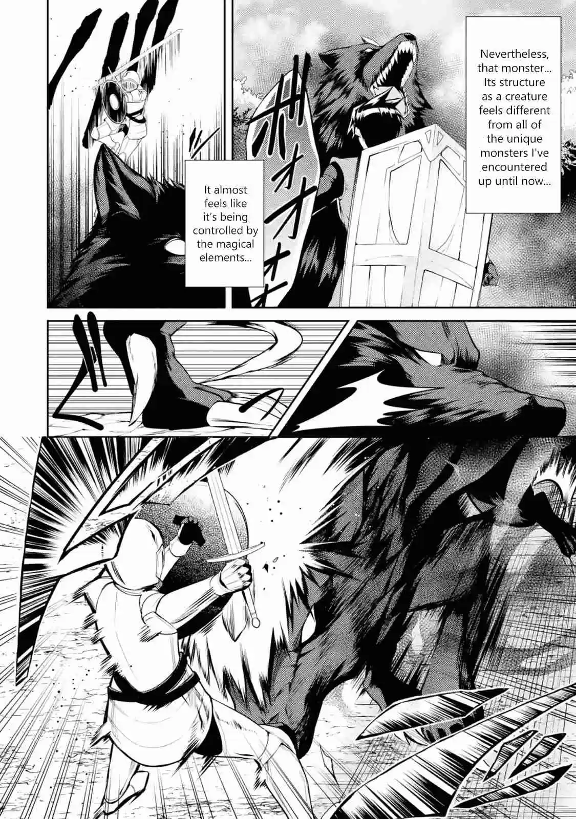 The Labyrinth Raids of the Ultimate Tank ~The Tank Possessing a Rare 9,999 Endurance Skill was Expelled from the Hero Party~ Ch. 6.1 Unknown Monster