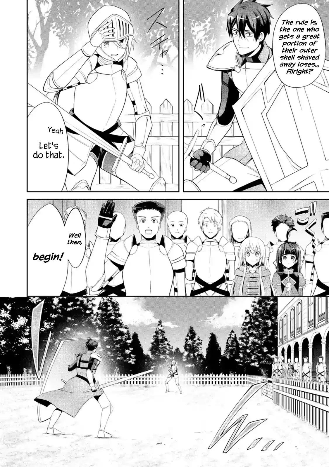 The Labyrinth Raids of the Ultimate Tank ~The Tank Possessing a Rare 9,999 Endurance Skill was Expelled from the Hero Party~ Chapter 3.2: Field Test (2)