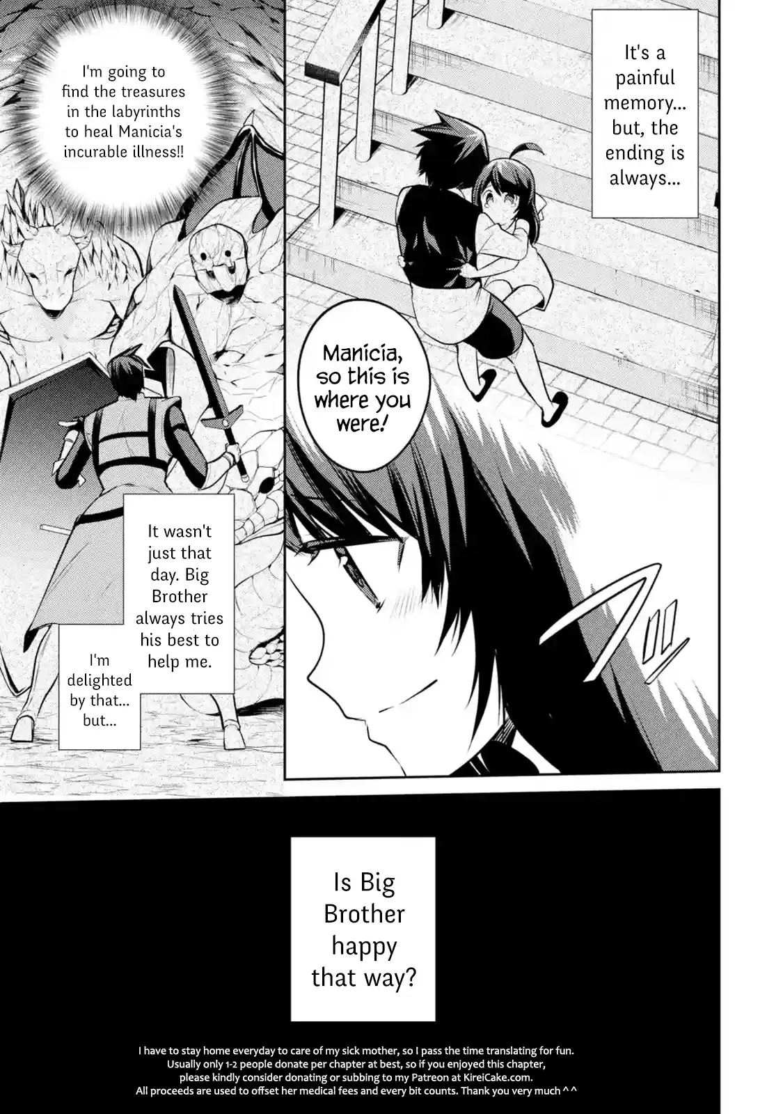 The Labyrinth Raids of the Ultimate Tank ~The Tank Possessing a Rare 9,999 Endurance Skill was Expelled from the Hero Party~ Chapter 4.1: Lift Your Head (1)