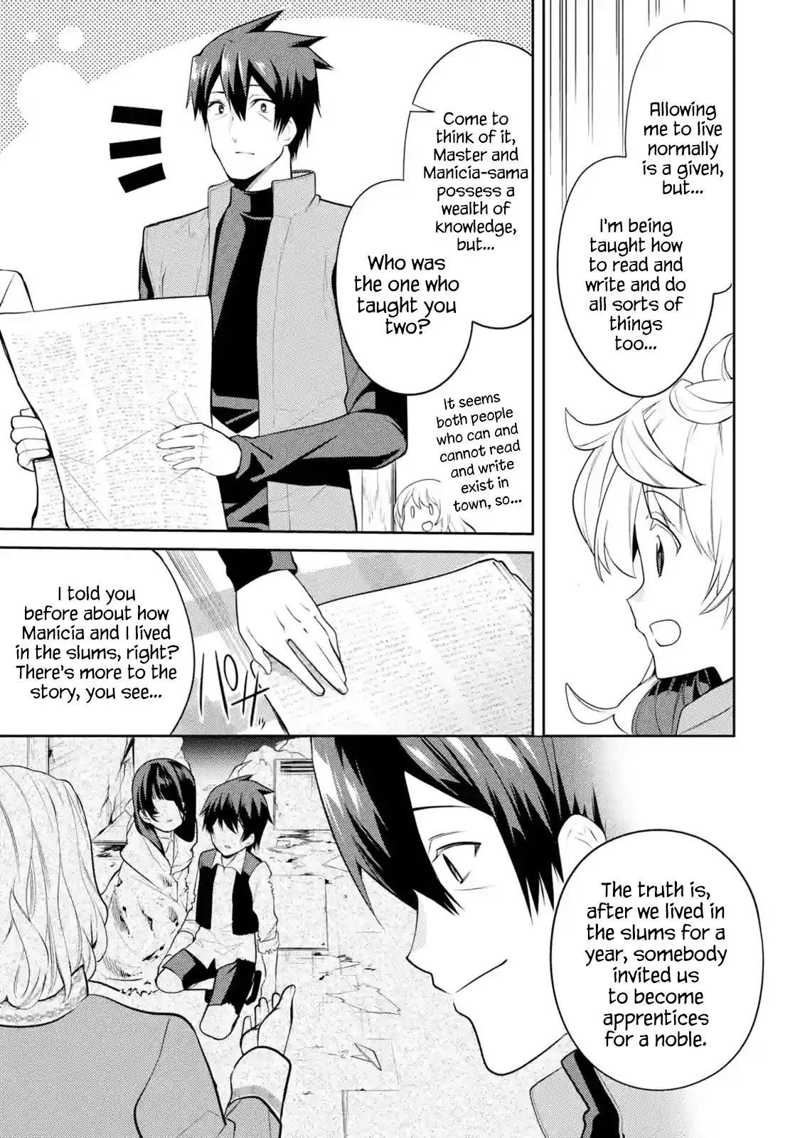 The Labyrinth Raids of the Ultimate Tank ~The Tank Possessing a Rare 9,999 Endurance Skill was Expelled from the Hero Party~ Chapter 4.1: Lift Your Head (1)