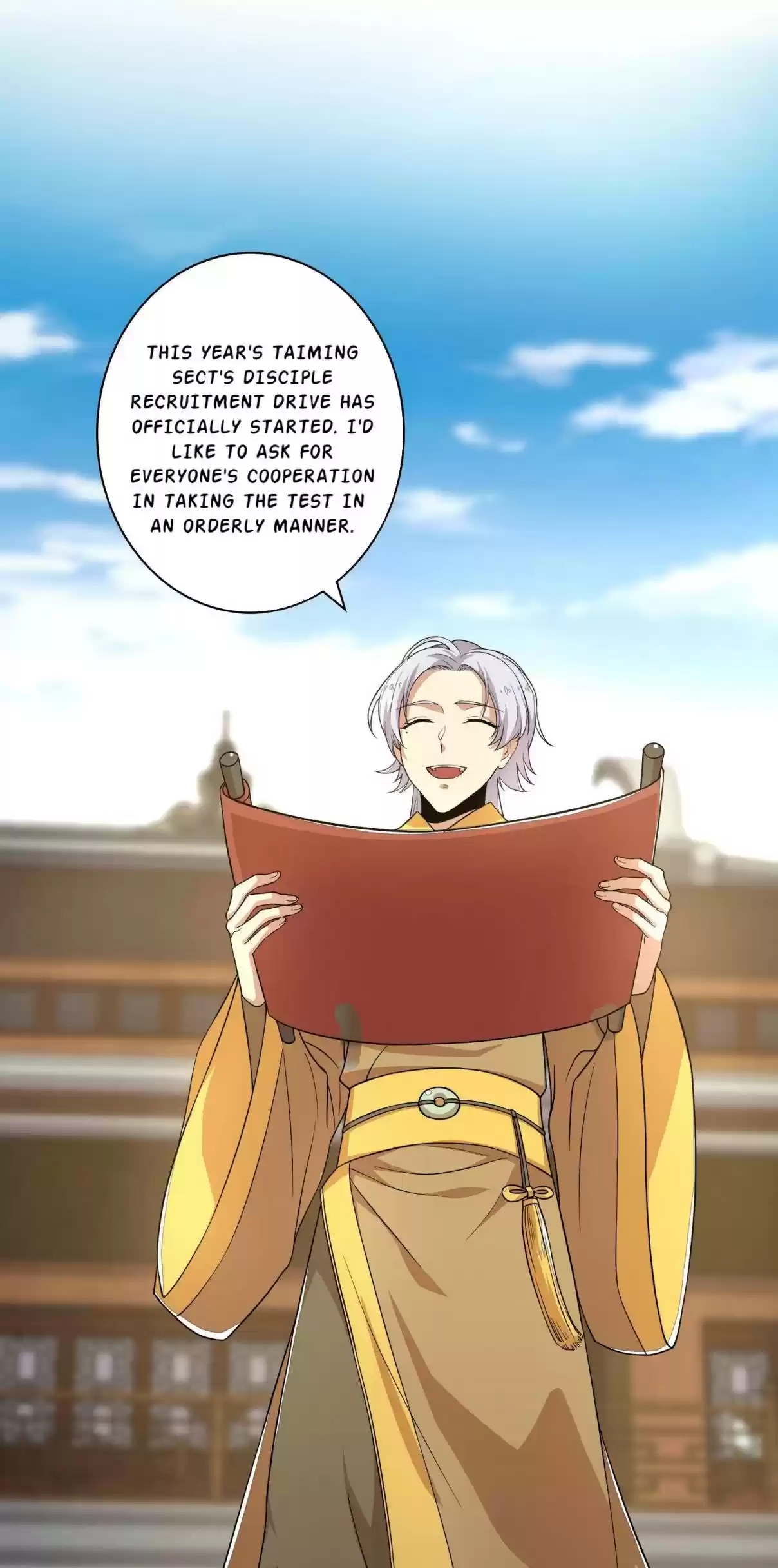 The Martial Emperor's Life After Seclusion 2 Disciple Recruitment Drive!