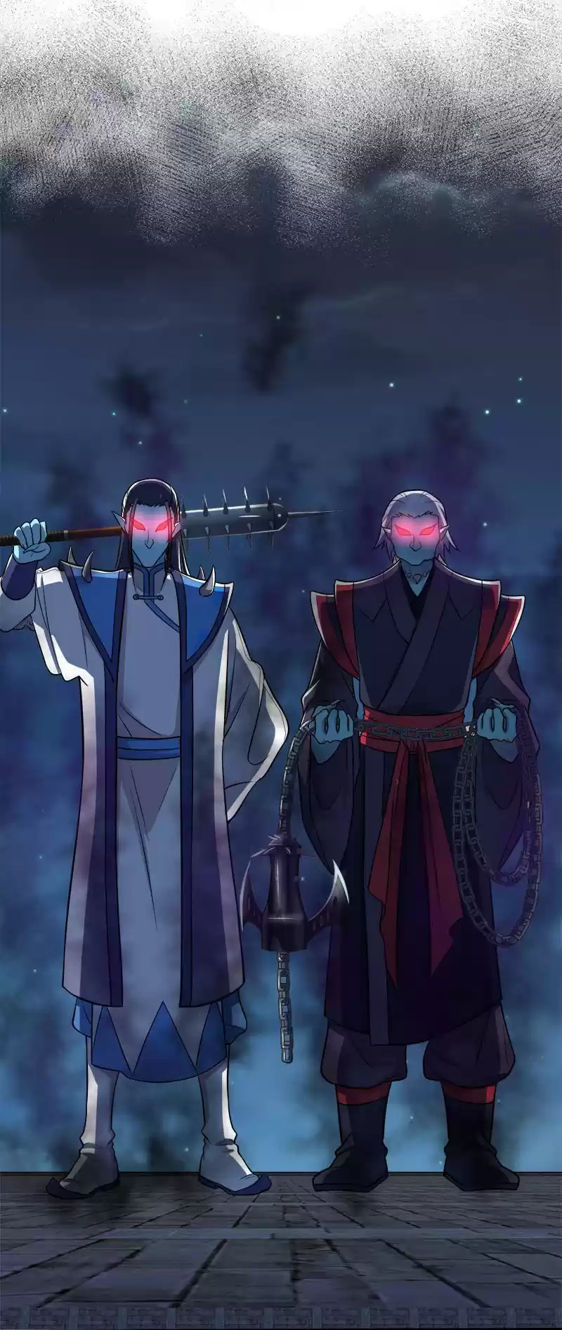 The Martial Emperor's Life After Seclusion 26 The Black And White Ghost Duo