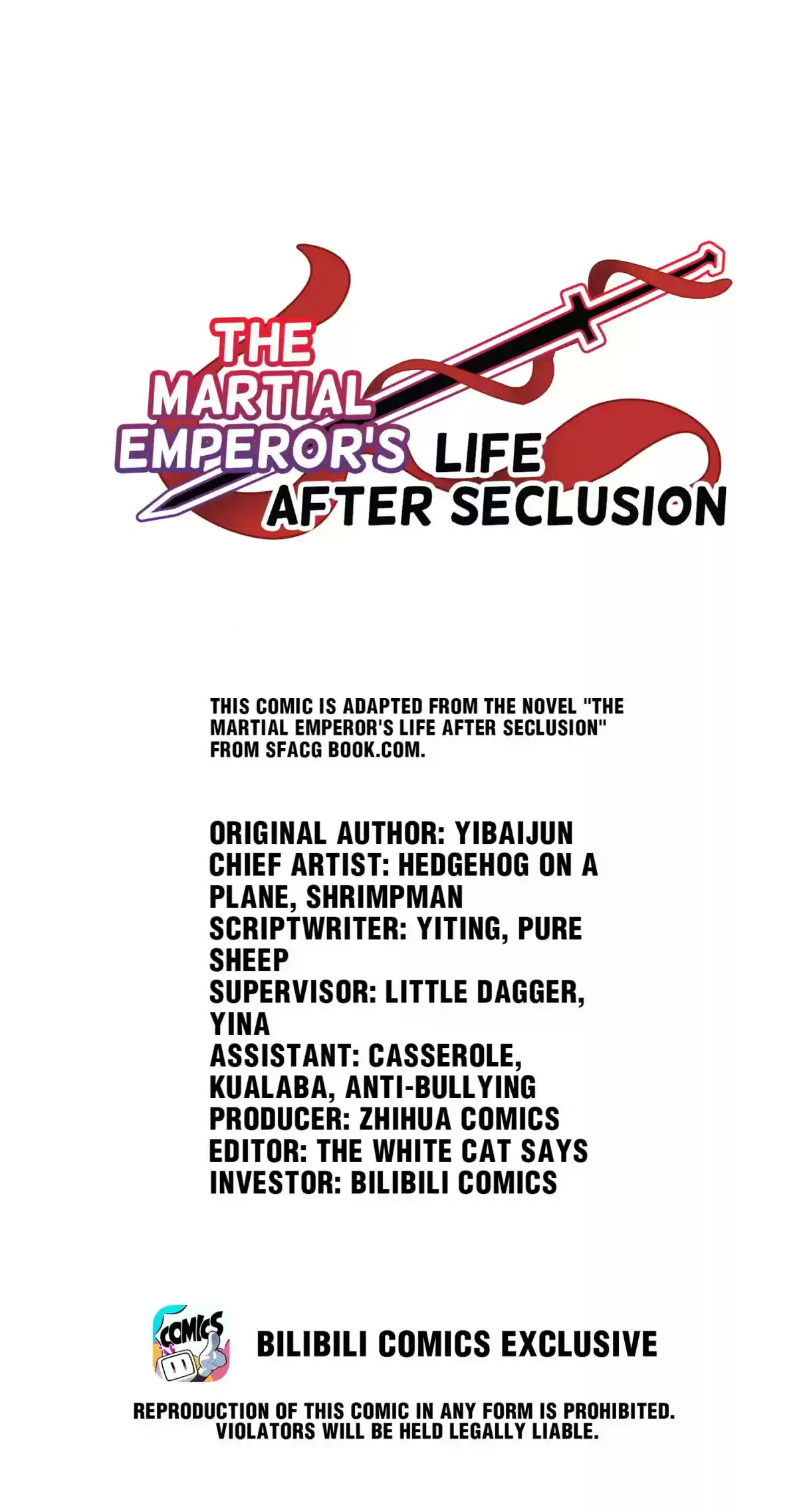 The Martial Emperor's Life After Seclusion 67.1 All Villains Die Of Talking Too Much