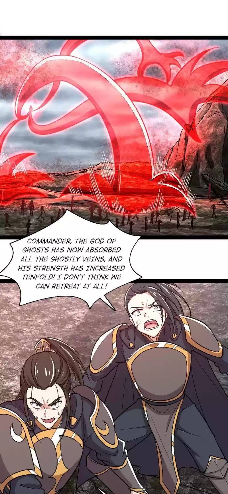 The Martial Emperor's Life After Seclusion 71.1 The God of Ghosts Perishes As The Martial Emperor Rises!