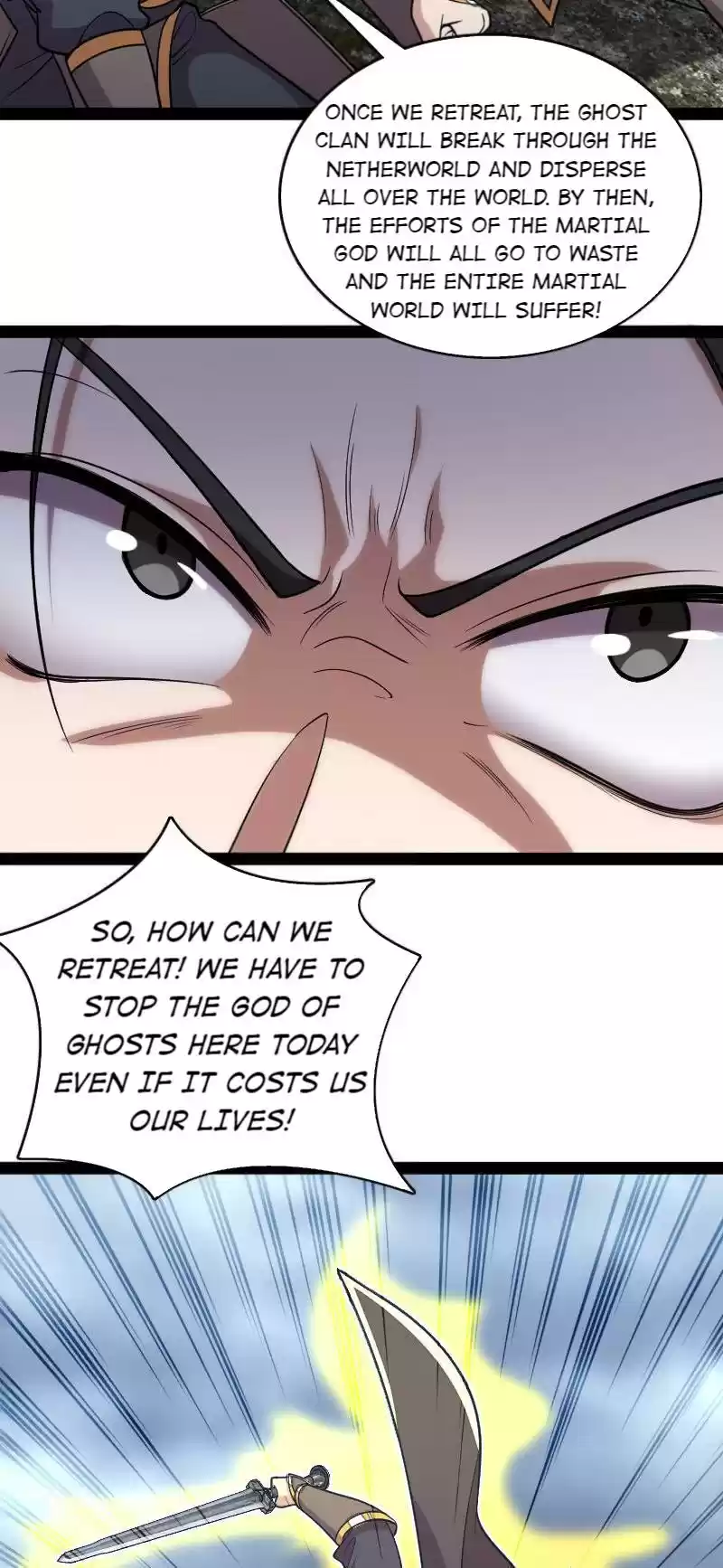 The Martial Emperor's Life After Seclusion 71.1 The God of Ghosts Perishes As The Martial Emperor Rises!