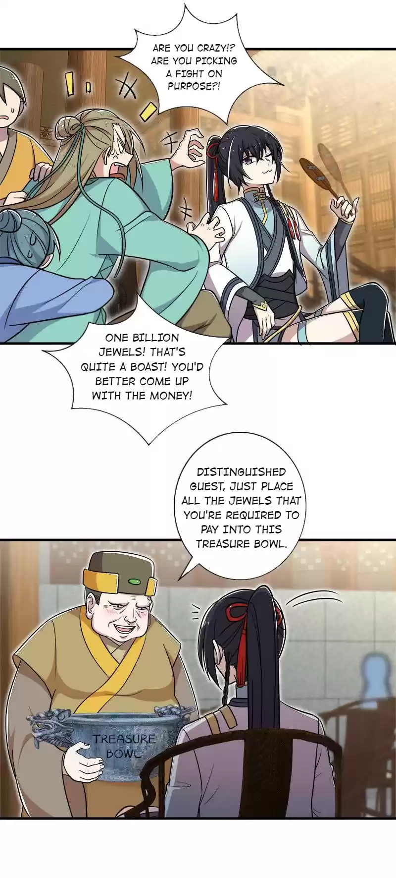 The Martial Emperor's Life After Seclusion Vol.1 Chapter 17: Bidding In The Auction House